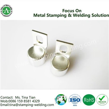 Capes d'extrémité de cuivre de placage en étain lumineux