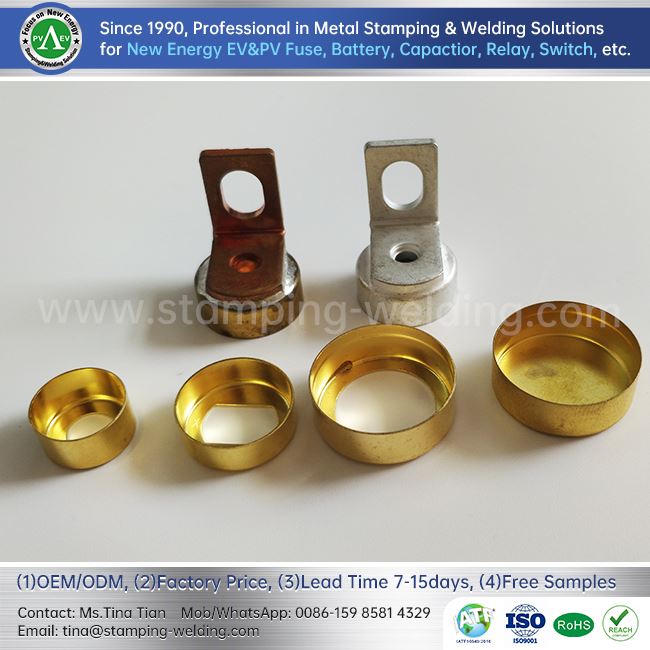 Brass Busbar Cap For Electrical Connectors