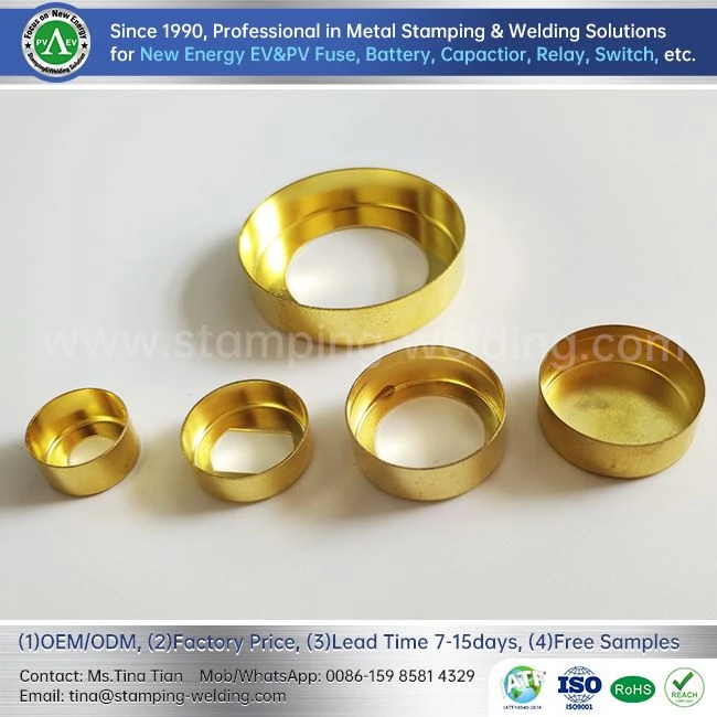 Brass Busbar Cap For Electrical Connectors