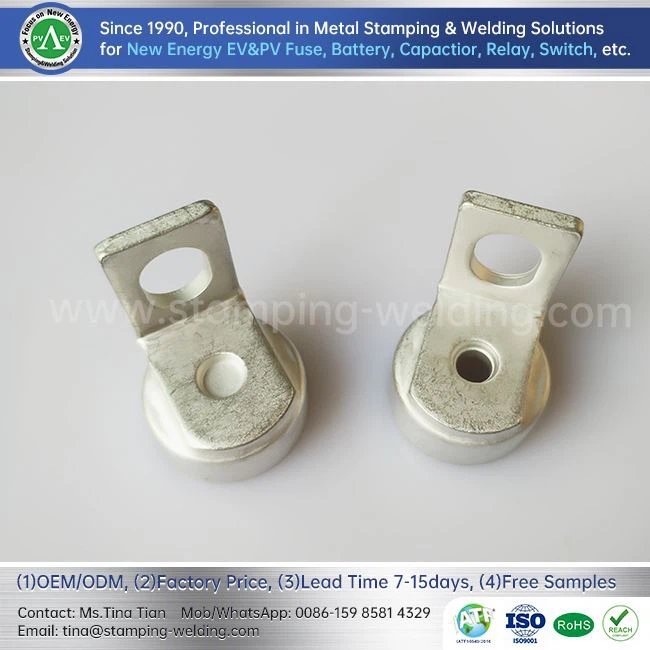 Capuchon en cuivre avec placage en étain mat