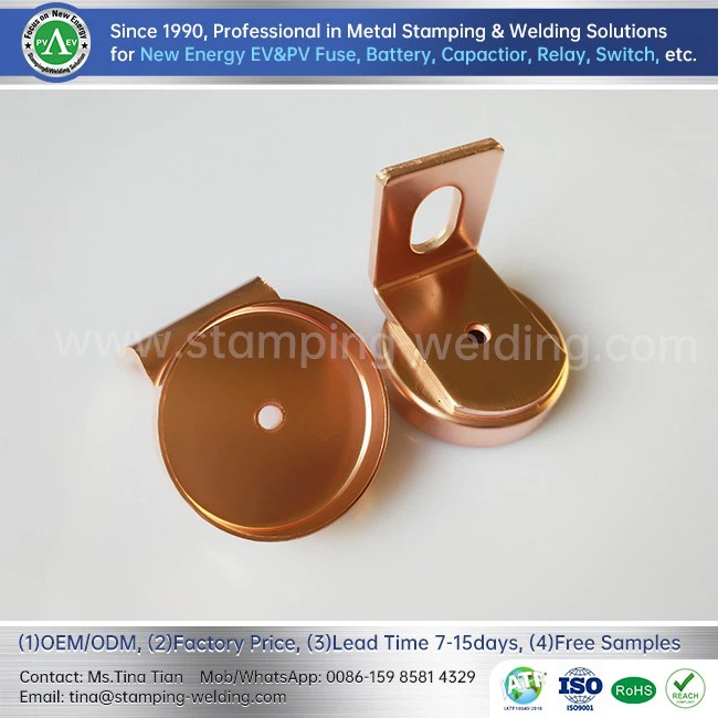 Copper End Cap For Current-limiting Fuse