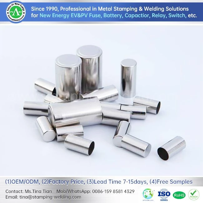 Cylindrical Batteries Steel Outer Skin