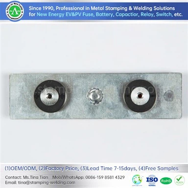 Plaque en aluminium spécial pour le couvercle de la batterie de véhicules électriques