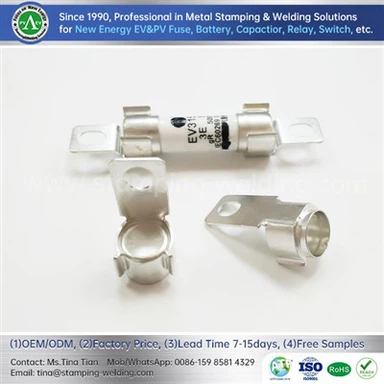 Bouchons de tuyaux ronds pour fusible EV