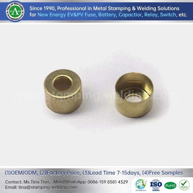 In-line PV Fuse Brass Inner Cap