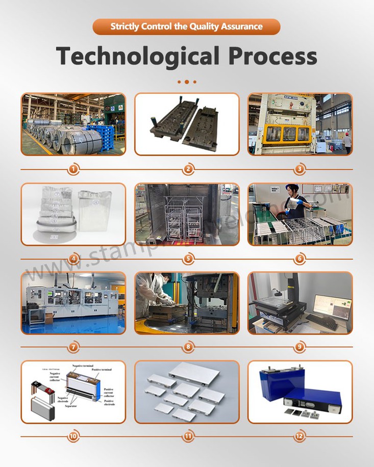 Aluminum shell for lithium ion prismatic cell production Aluminum shell for lithium ion prismatic cell production