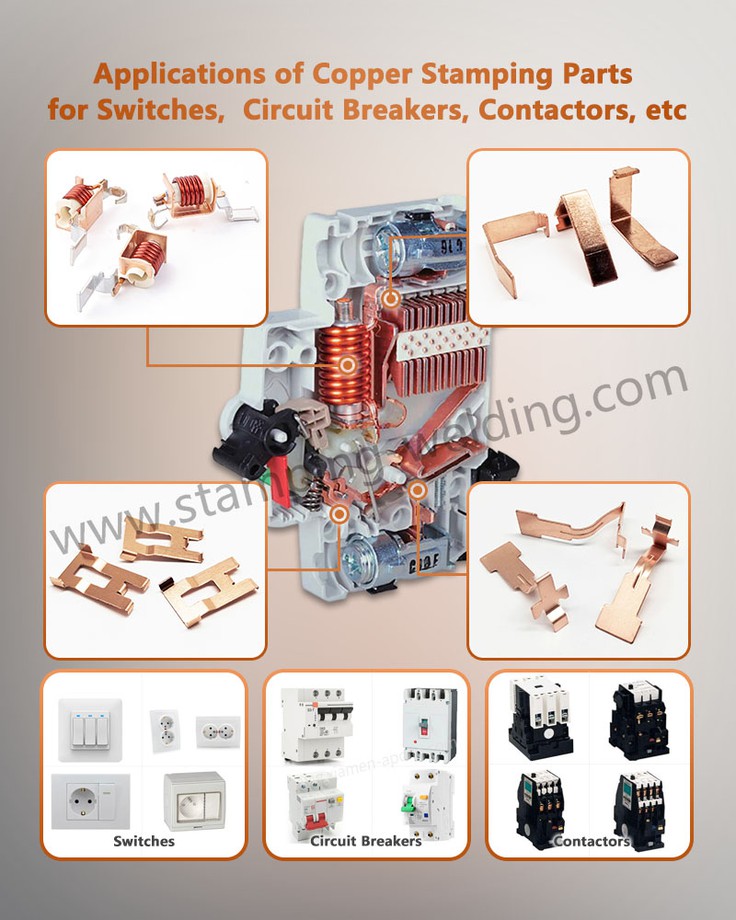 Applications of Copper Pressed Components Applications of Copper Pressed Components