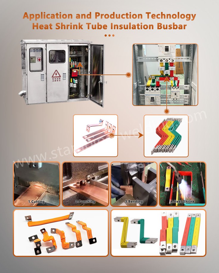 Application of Heat Shrink Tubing BusBar Application of Heat Shrink Tubing BusBar