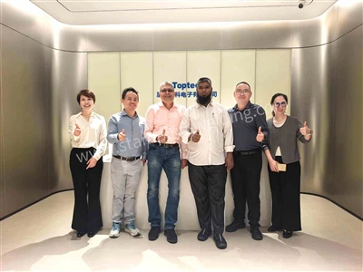 L'indien Würth Elektronik visite le groupe Xiamen Apollo