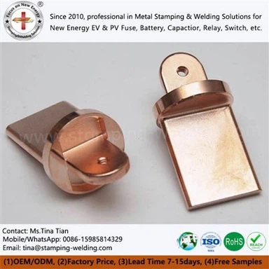 Contact à la lame de fusible pour le semi-conducteur cylindrique