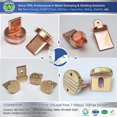 Couteau de contact à la lame pour fusible rapide