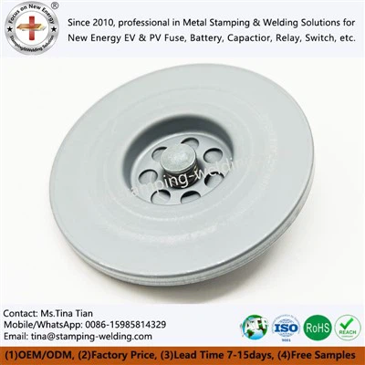 Pièces d'emboutissage de métal en acier personnalisées